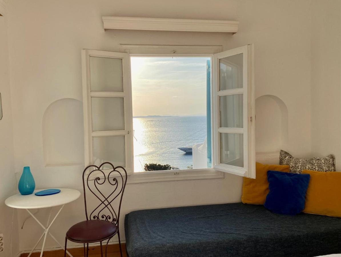 Apartamento Anemones Sea View Mykonos Town Exterior foto