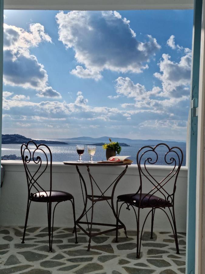 Apartamento Anemones Sea View Mykonos Town Exterior foto